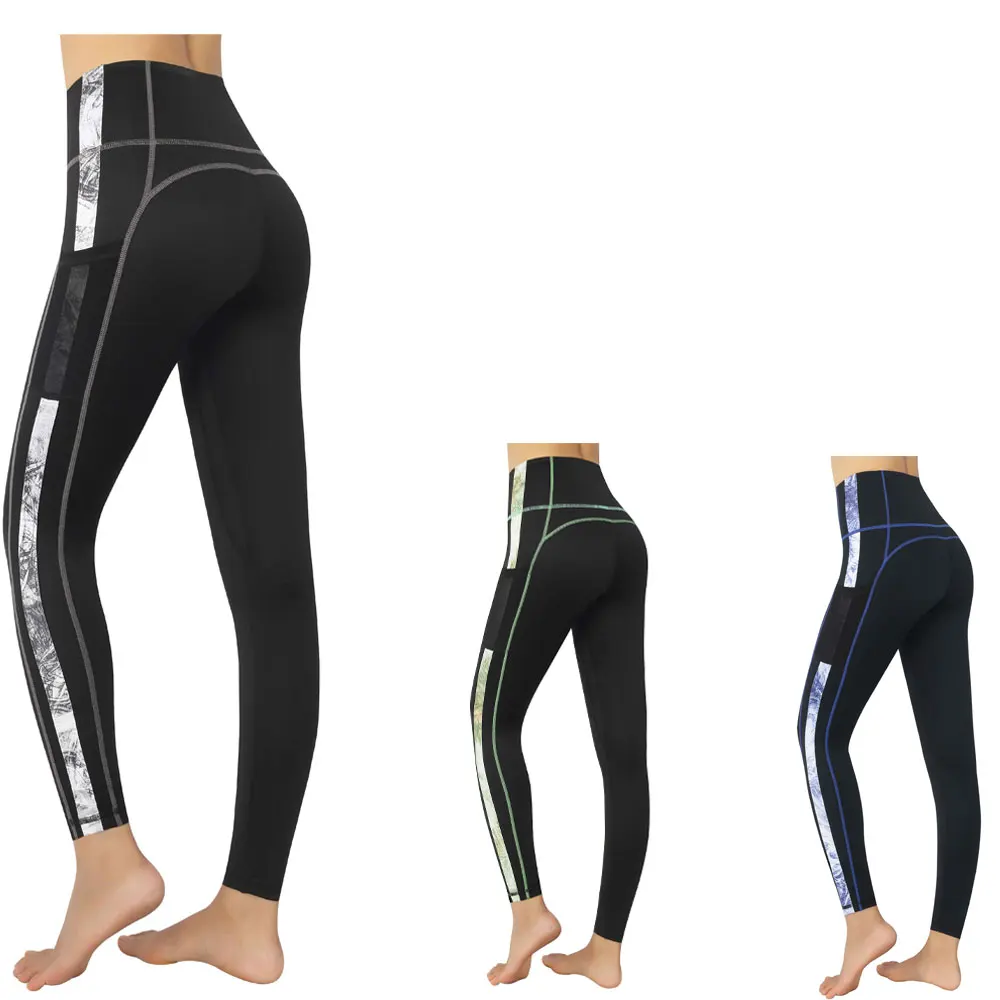 

Women Yoga High Waist Pants Seamless Tummy Control Leggings Push Up Running Jogging Sports Athletic Tight Hip Body Builder