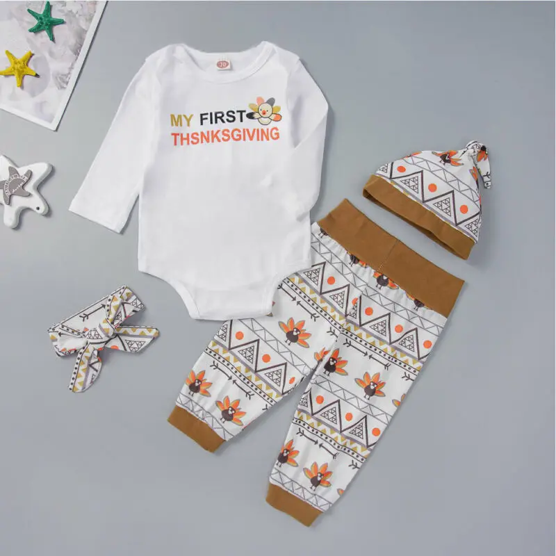 Одежда для маленьких мальчиков топы и штаны с надписью Мой первый день