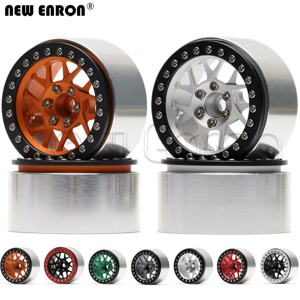 

NEW ENRON 2.2" Alloy 64*51*35mm Beadlock Wheels Hub Rim for 1/10 RC Crawler Axial SCX10 SCX10 II 90046 90053 RR10 TRX-4 KM2 YETI