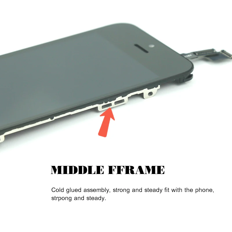 Качество AAA ecran для iPhone 5 5S 5C ЖК дисплей сенсорный экран с дигитайзером запасные