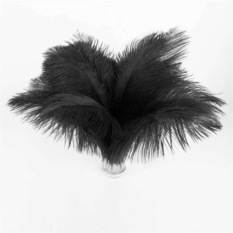 10 шт. разноцветные страусиные перья для украшения отеля 35 40 см|feather ostrich|decoration