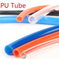 high pressure pu tube 2 5 4 5 6 6 5 8 10 12 14 16 mm diameter pneumatic parts flexible hose water air gas compressor soft pipe