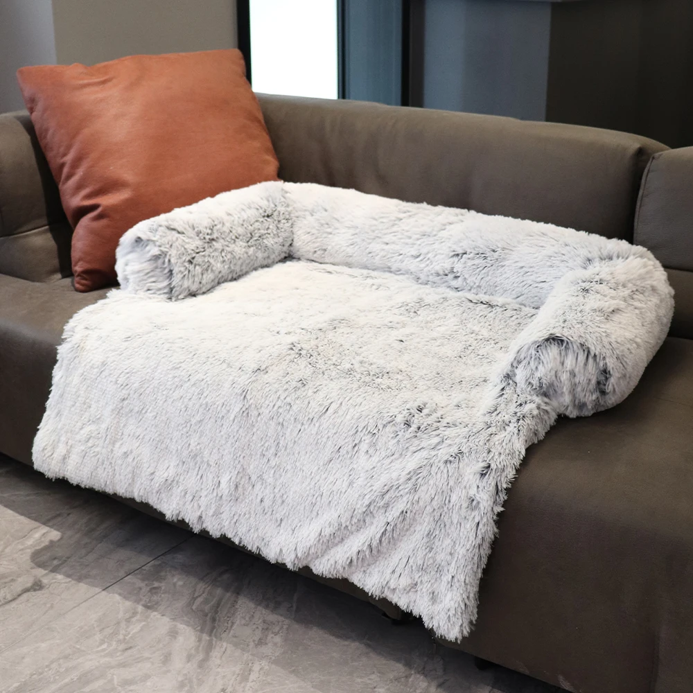 

Super Large Dog Sofa Bed Dog Blanket Long Plush Pet Cat Mats Dogs Kennel Winter Warm Sleepping Pets Nest Cushion Dog Sipplies