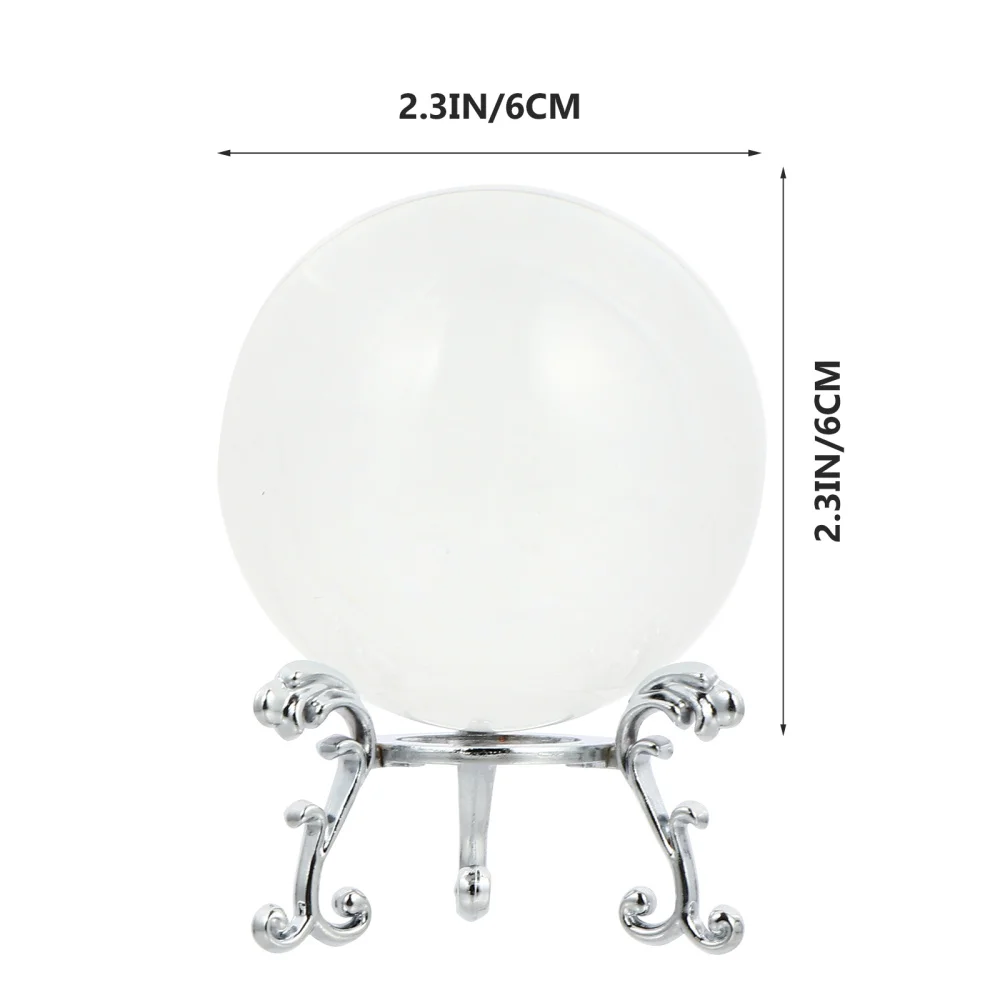 

Crystal Four Leaf Glass with Stand Fengshui Home Decoration