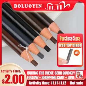 Карандаш для бровей, водостойкий, 5 цветов