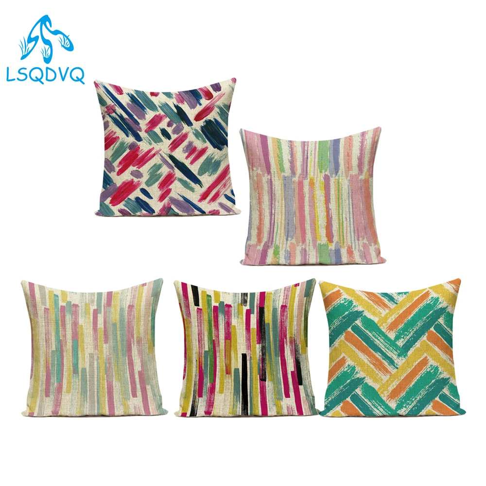 

3d Милые геометрический простой подушка чехол полиэстер диван Чехлы на подушки для дома для Спальня наволочка с изображением автомобиля Чех...