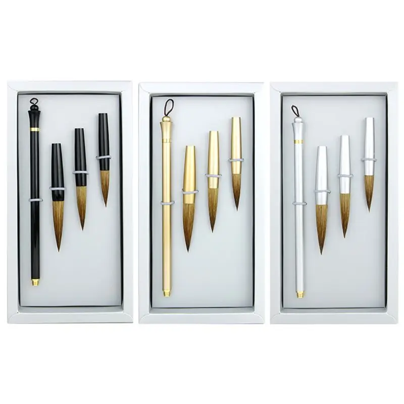 Calligraphy Painting Brush Pen Regular Script Writing Tools Set Stationery Art F2TA