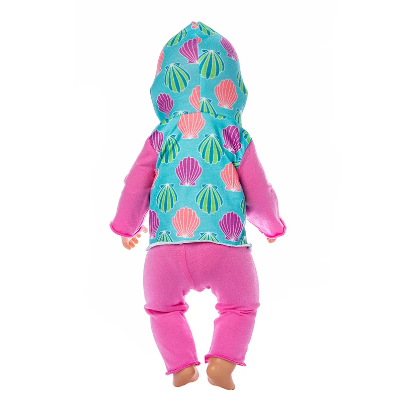 2 шт. в 1 2019 Новая одежда костюм для 17 дюймов Reborn Baby Doll 43 см ухода за ребенком мам