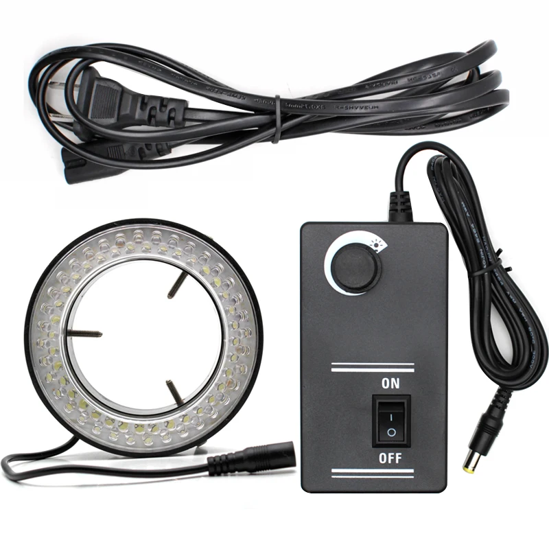 72 мм внутренняя Диаметр микроскоп кольцо светодиодный светильник Промышленный