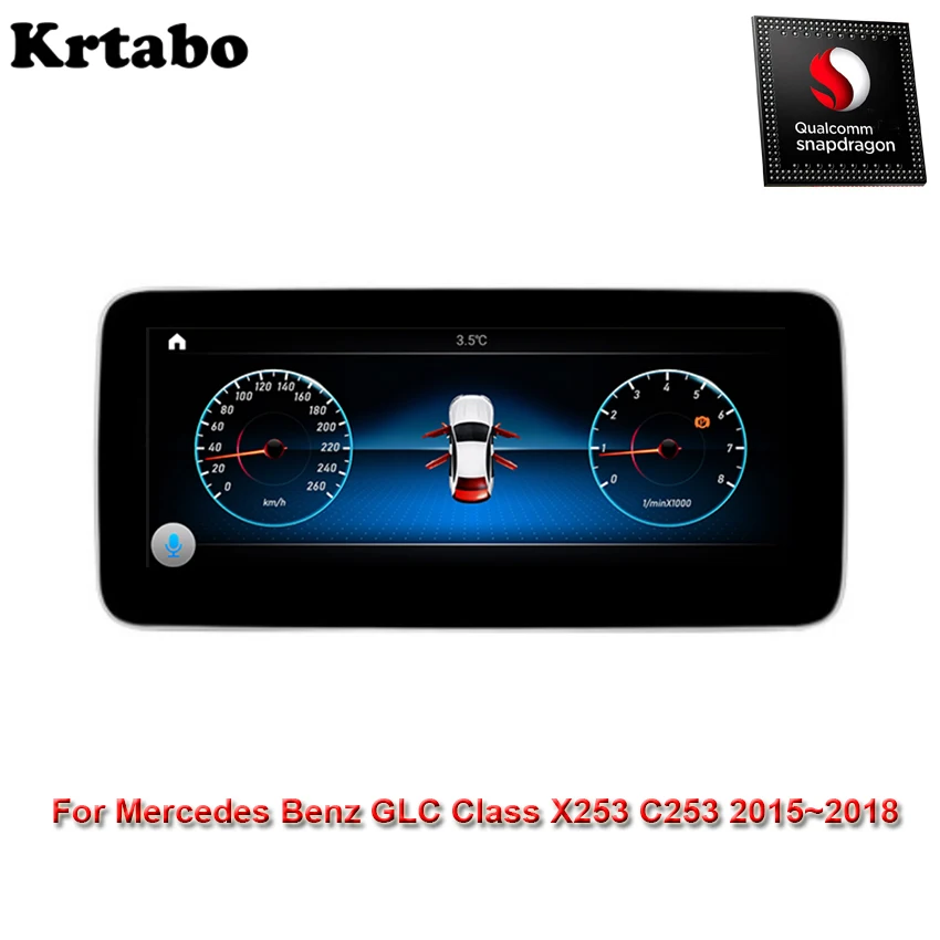 Автомобильное мультимедийное Радио Android для Mercedes Benz MB GLC Class C253 X253 2015 2016 2017 2018