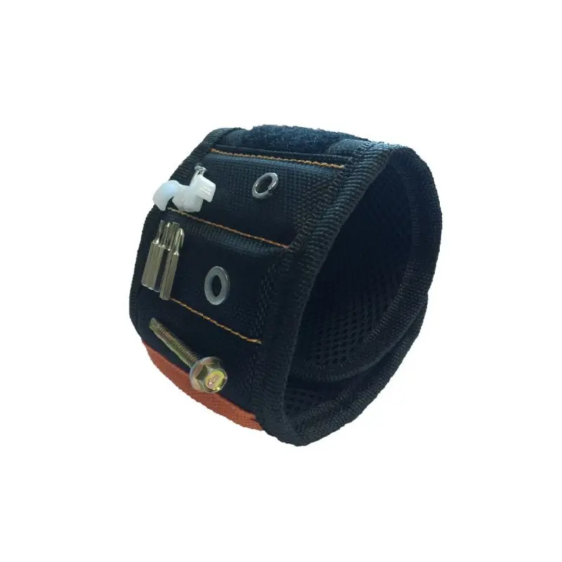 

Magnetic Wristband for Holding Screws Nail Drill Bits Magnets Bag for Metal Tool