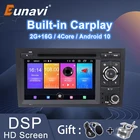 Eunavi 2 Din Автомобильный Радио мультимедийный плеер для Audi A4 B6 B7 Seat Exeo S4 B7 B6 RS4 B7 авто стерео аудио GPS навигация 2Din DVD