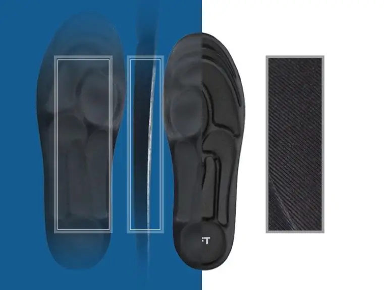 

JFT Far Infrared Sports Insole Men Women Airbag Shock Absorption Buffer Military Training Deodorant High Elastic Shoe Pad
