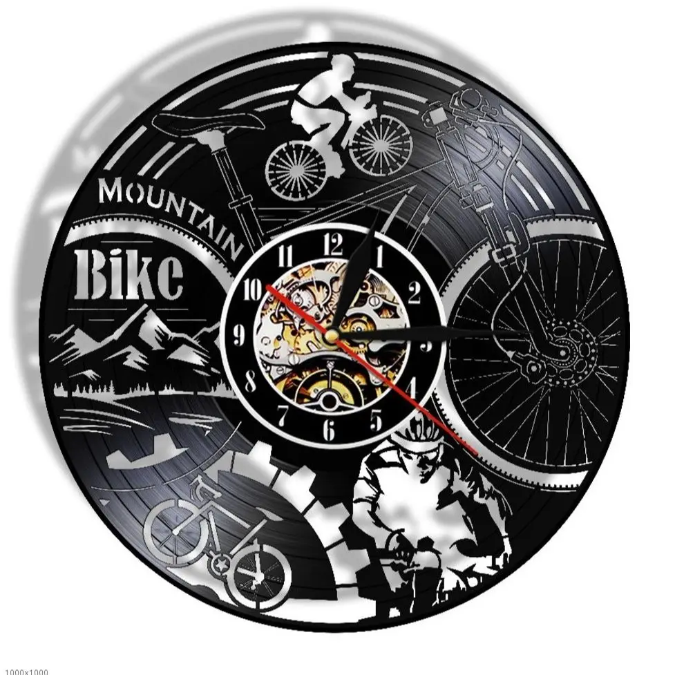 2021 Горячее предложение виниловых пластинок настенные часы Творческий