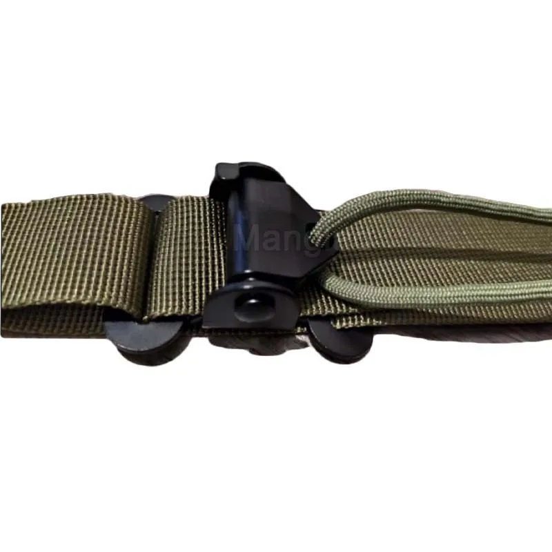 Tactical OneTigris Ajustable Correa de Pistola Bungee Airsoft Rifle Pistola Sling Con Pistola Correa de Hombro ParaTiro de Caza