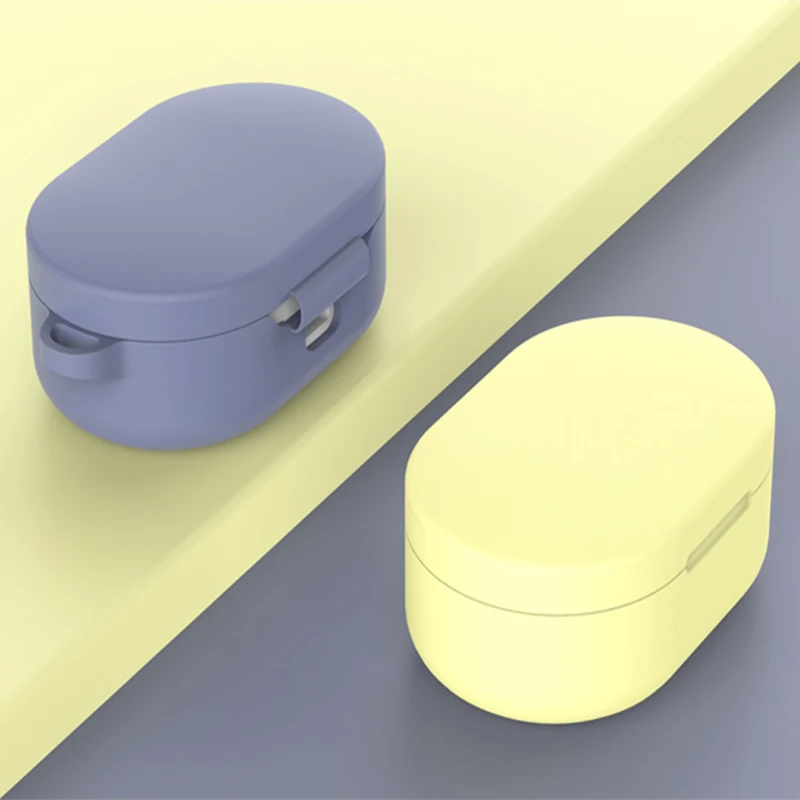 Силиконовый чехол для Redmi Mi AirDots мягкий беспроводных наушников из ТПУ xiaomi redmi Airdots