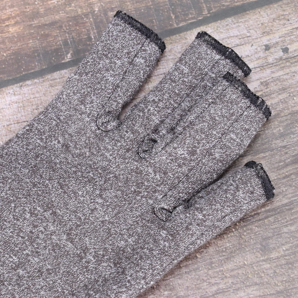 

Unisex Arthritis Soft Non-slip Open Finger for Tendonitis Carpal Tunnel Size