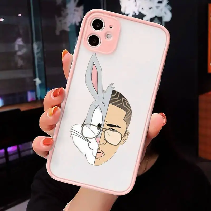 

Yo Perreo Sola Bad Bunny Maluma Phone Cases matte transparent For iphone 7 8 11 12 plus mini x xs xr pro max cover