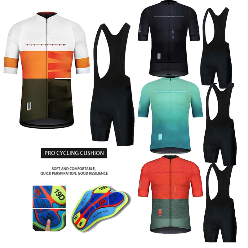 

GOBIKEFUL Pro Cycling Set Man Cycling Jersey Short Sleeve Bicycle Clothing Kit Mtb Bike Wear Triathlon Uniforme Maillot Ciclismo