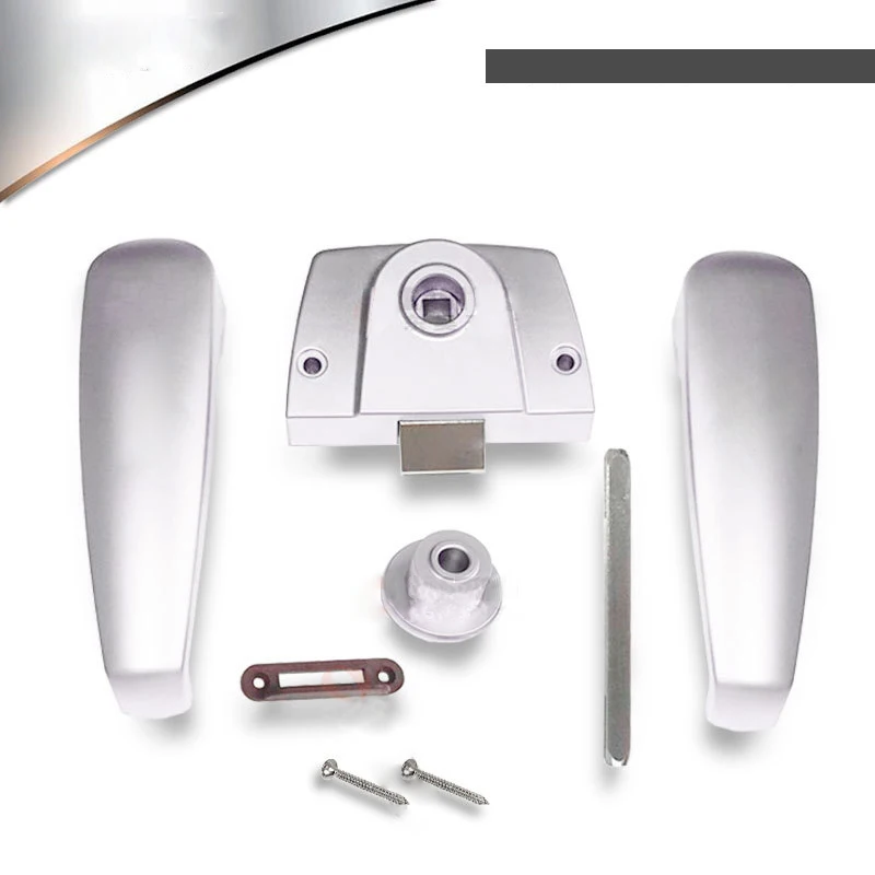 1 Набор дверных замков RV Camper полированный хромированный набор ручных ручек для