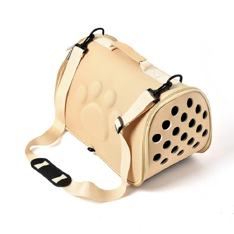 

Breathable Space Dog Bag EVA Pet Outing Bag Portable Diagonal Cats Bag Carrier Outdoor Folding Travel Shoulder Bag Pet Supplies