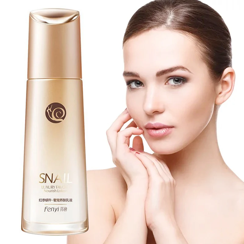 

Face Lotion Snail Serum Moisturizing Whitening Repair Anti-Wrinkle Anti-Aging Shrink Pores Nourish Tender Firm Skin Care 110ml