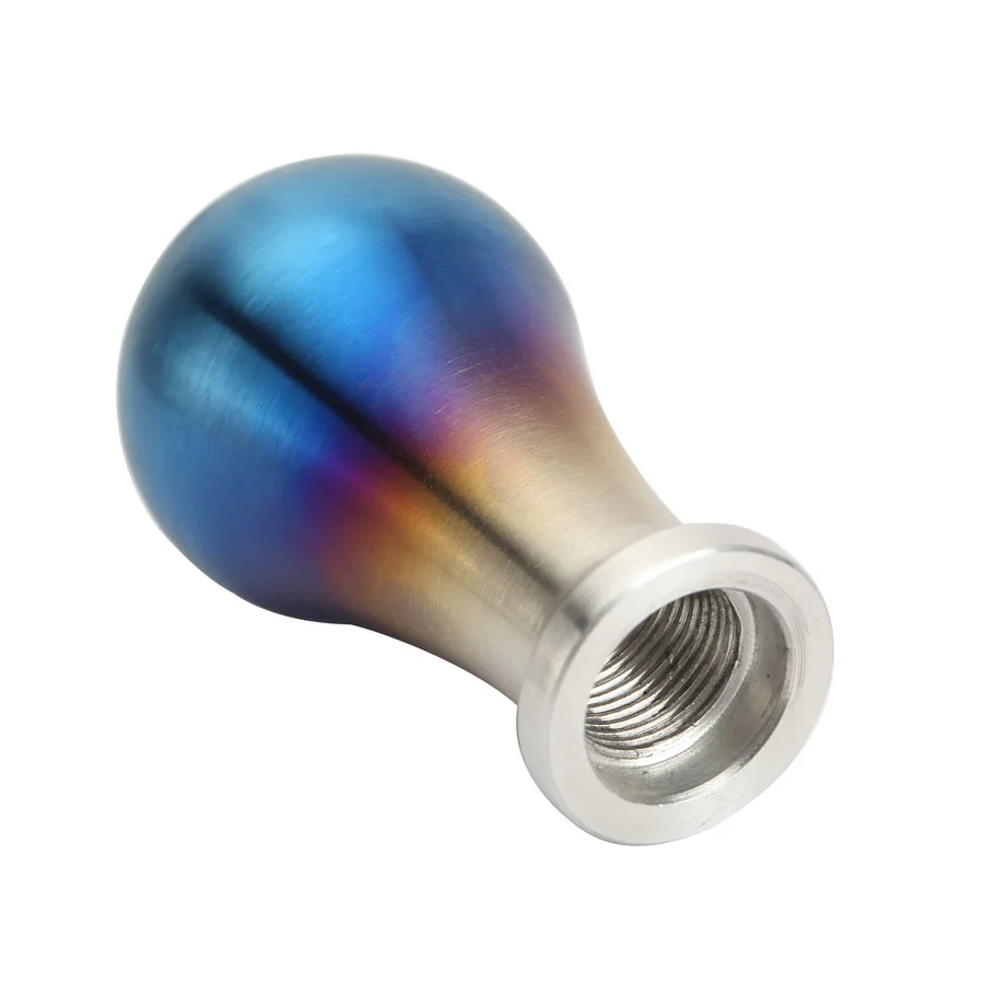 Синяя алюминиевая ручка переключения передач автомобиля POSSBAY крышка рычага