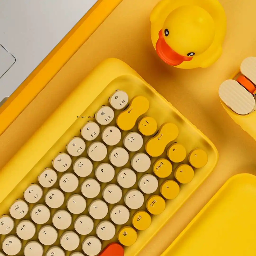 Беспроводная механическая клавиатура LOFREE B DUCK игровая Bluetooth с регулируемой