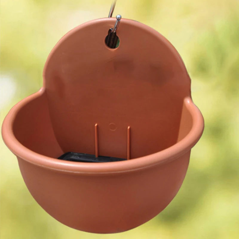 Сад Балкон Настенный завод цветок onsai корзина горшок контейнер без запаха для