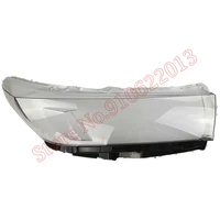 car front headlight cover for toyota highlander 2018 2020 light caps car lampshade front headlight cover glass lens shell