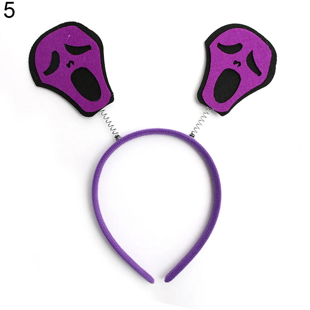 Хэллоуин волос 1 шт. с днем застежка в виде тыквы ведьма Скелет реквизит для