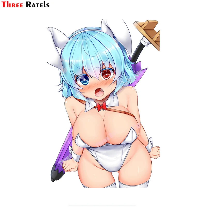 

Наклейка для автомобиля Three Ratels A870 Tatara Kogasa Touhou Сексуальная аниме-девушка, внешний декор, автомобильные и Мотоциклетные аксессуары