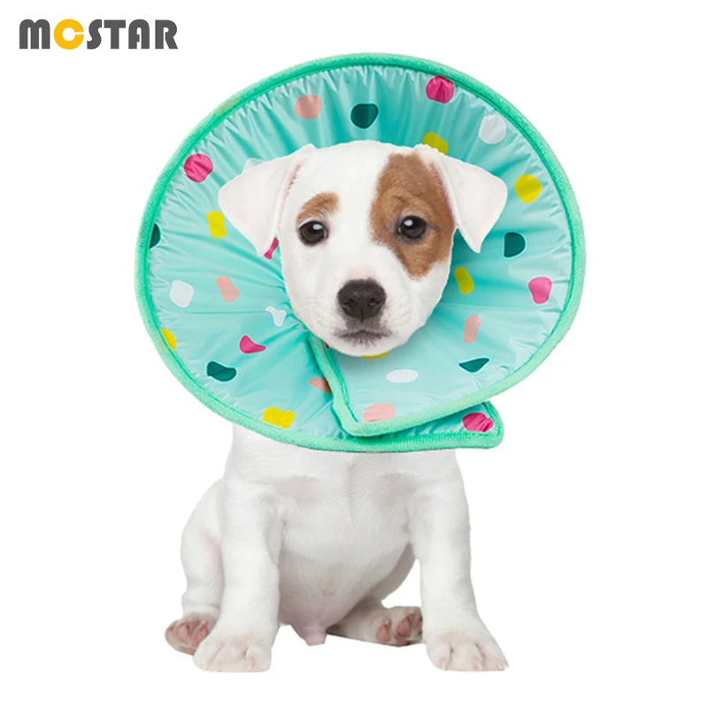 

MC Star Dog Elizabeth Ring Sponge Soft Ring Pet Anti-licking Scratch Protection Collar Cat Dog Protect Cover Beauty Cone Collar