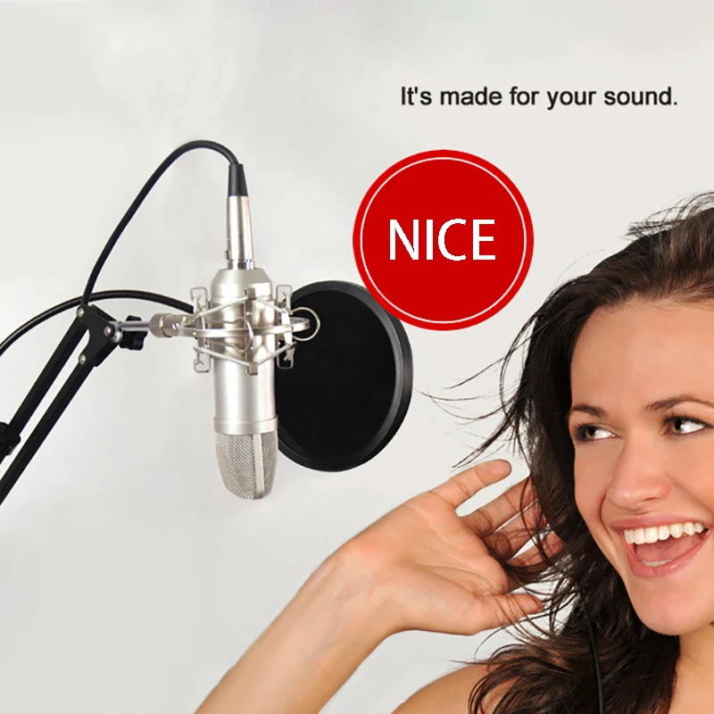 Складная подставка для микрофона выдвижная держатель крепление на