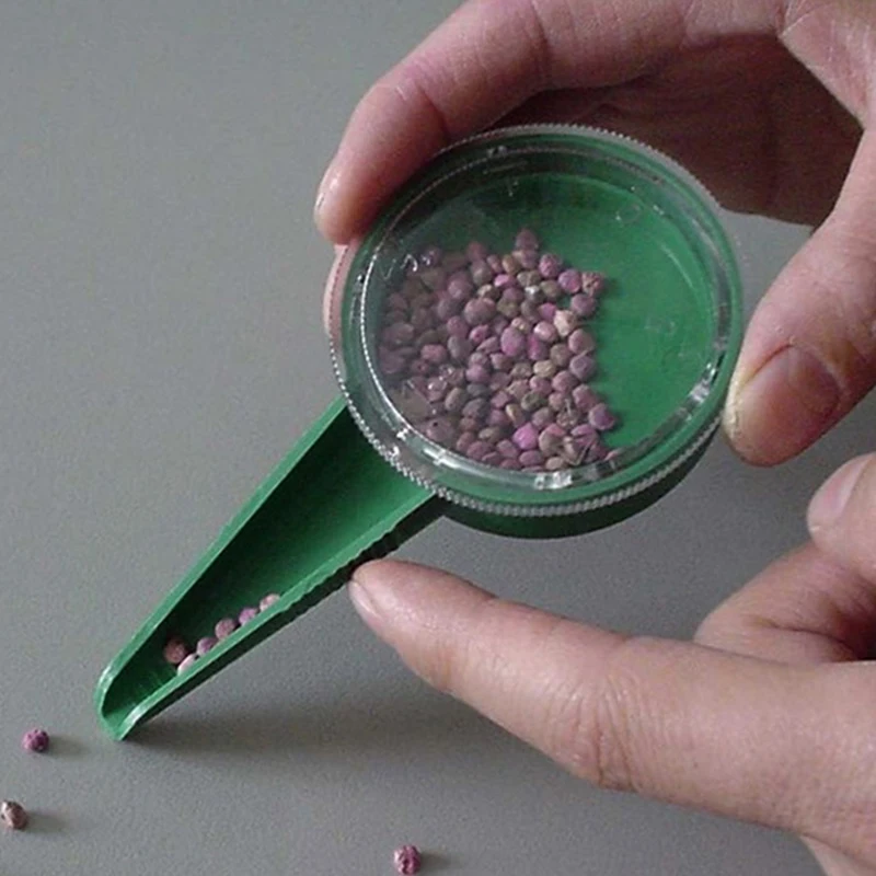 Сеялка для растений инструмент садоводства пластик садовые инструменты семена