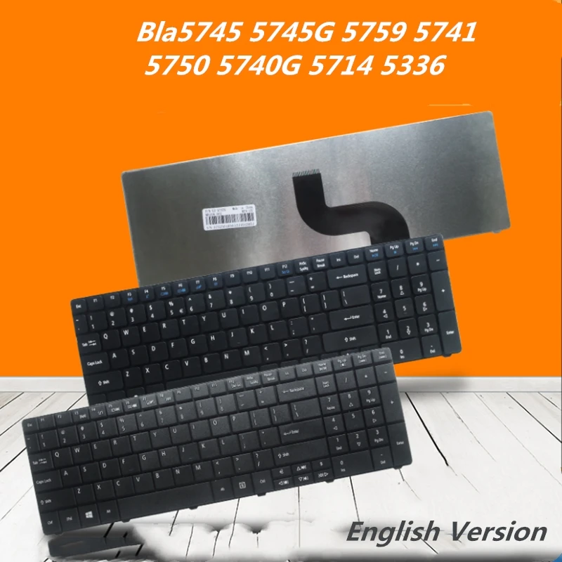 Клавиатура с английской раскладкой для ноутбука ACER 5745 5759 5741 5750 5740 5714