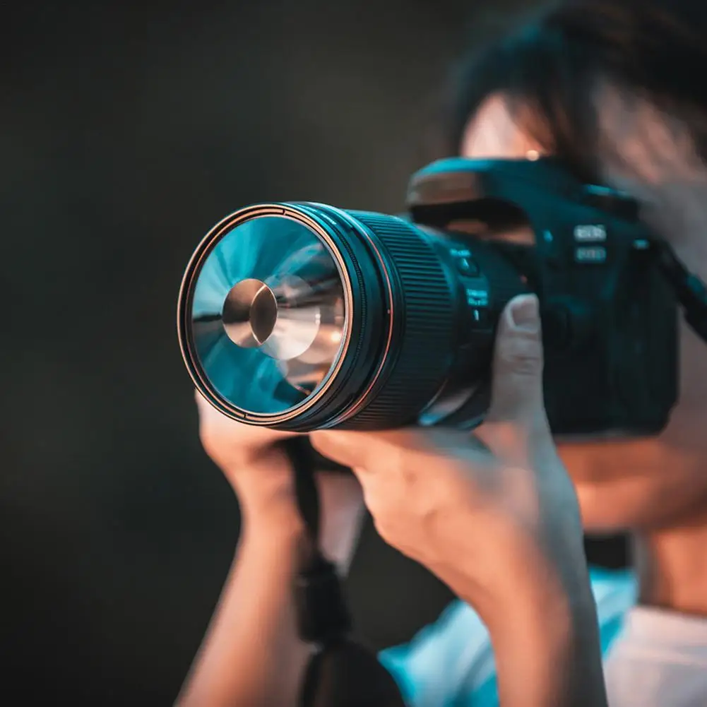 

Vortex Black Hole Special Effect Glass Filter Photographic Video Accessories Camera Optical Lens Material Glass SLR L6F8