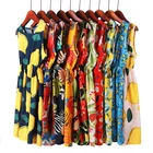 Новинка 2021, платья для девочек в богемном стиле, детское платье для девочек, вечерние ние праздничные Платья с цветочным рисунком, одежда для девочек-подростков 2, 4, 6, 8, 12 лет