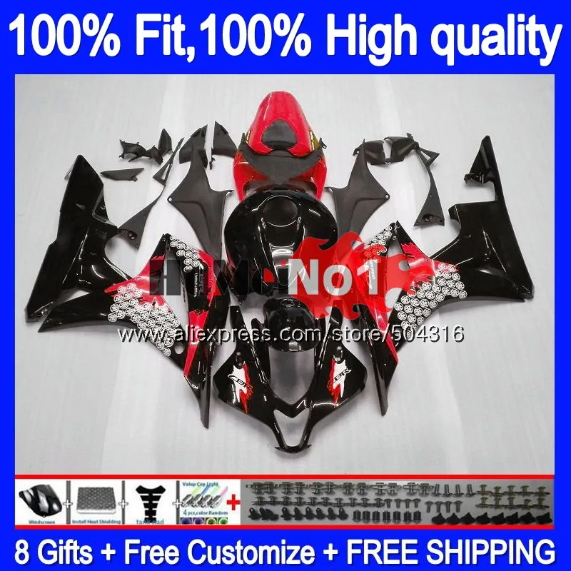 

Injection For HONDA CBR 600 RR CC 600RR 600F5 CBR600RR Graffiti red 36MC.50 CBR600F5 600CC CBR600 RR F5 2007 2008 07 08 Fairing