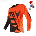 2021 детская быстросохнущая футболка Raudax для мотокросса, Детская рубашка для езды на горном велосипеде, одежда для мальчиков, футболки для езды на горном велосипеде