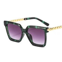 square oversized sunglasses fashion women men luxury brand designer sun glasses famale male retro eyewear uv400 shades oculos