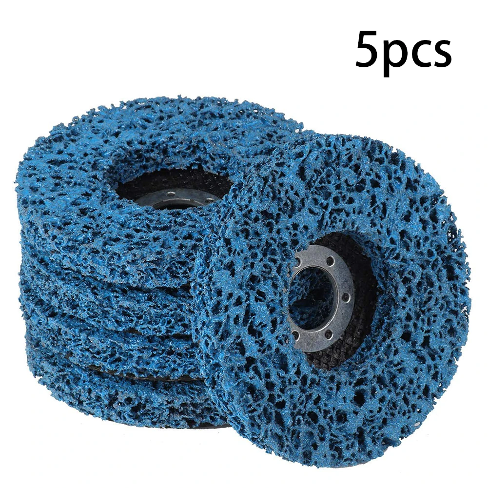 5 шт. Поли полосы диск абразивный колеса Краски зачистной молоток чистой