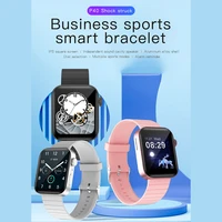 smart watch women men p40 smartwatch bluetooth call ip68 waterproof fitness bracelet heart rate monitor vs w26 w26m