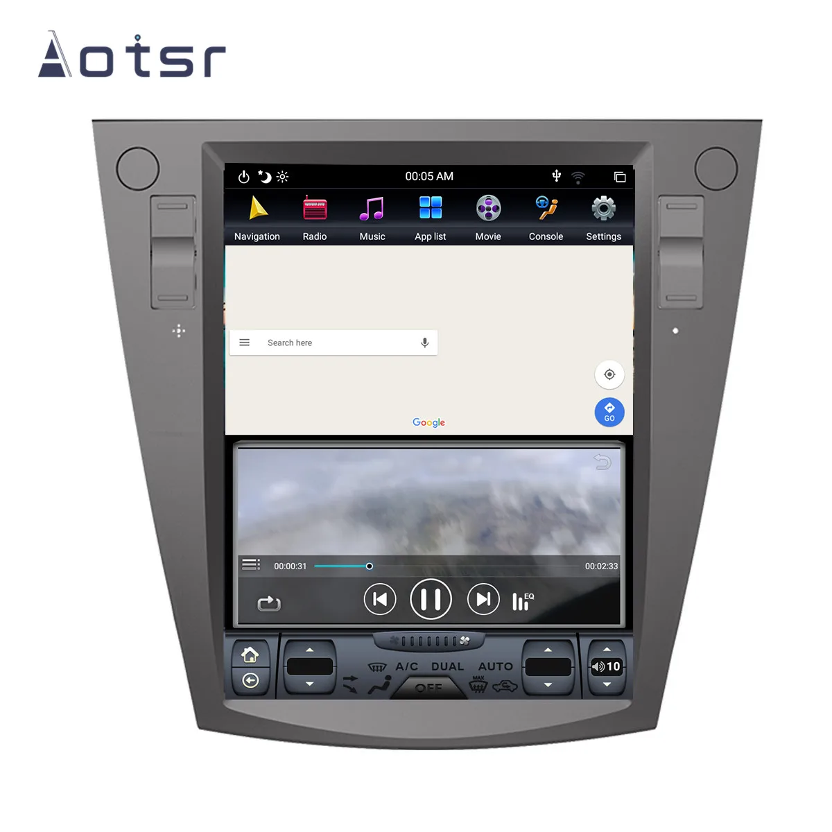 Автомобильный GPS-навигатор PX6 Android 9 0 4 Гб DSP Тесла для Subaru Forester 2013 + головное