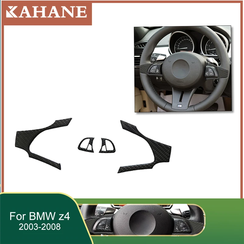 

For (Common For Left And Right) BMW Z4 03-08 Steering Wheel Buttons (With Audio Control) Car Accessories Interior Carbon Fiber