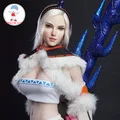 Супер Duck1/6 комплектов 029 милый костюм для косплея для девочек, скульптура головы, тело, кожаное платье для 12 дюймов, сделай сам, мягкие фигурки