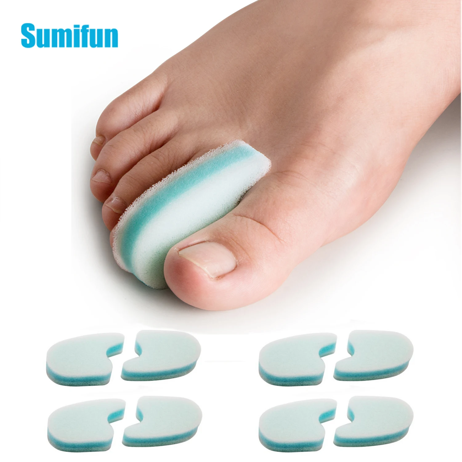 

6pcs Foam Sponge Toe Separator Thumb Spacers Align Toes Prevent Corns And Hammer Toe Relief Align Feet Foot Care Pedicura Tool