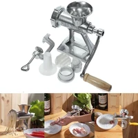 hand operated crank meat grinder mincer heavy duty cast iron pasta maker manual kitchen tool home decor