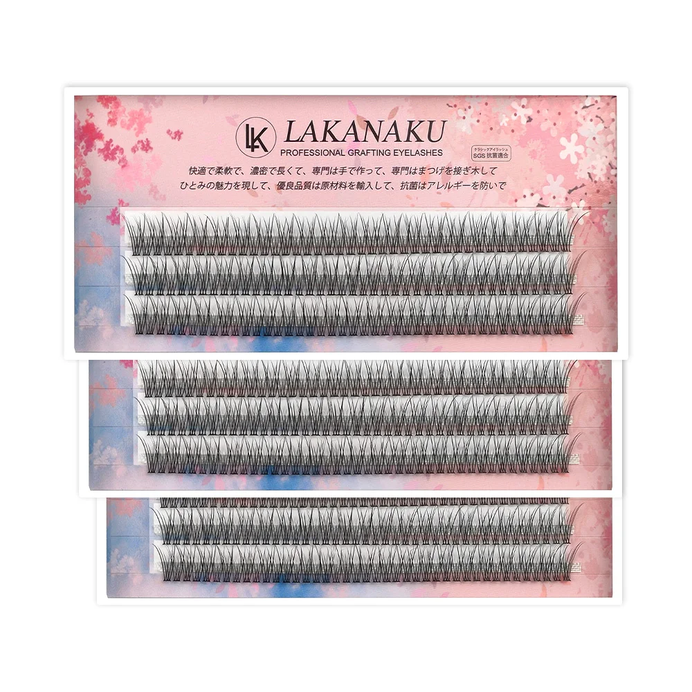 

Abonnie Cost Price Eyelash Clusters Tufts Soft Natural Bundle Lash 0.07 8-12 False High Quality Cilios Fast Shipping
