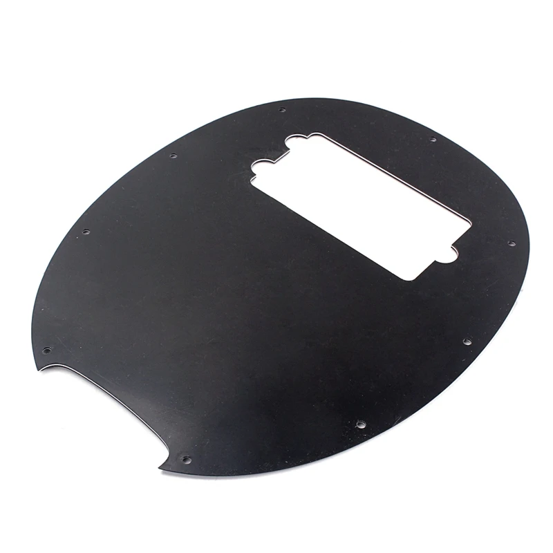 BMDT-Plastic 3-Ply Pickguard Anti-Scratch Plate Black for Musicman 4 String Bass Guitar Accessory | Спорт и развлечения
